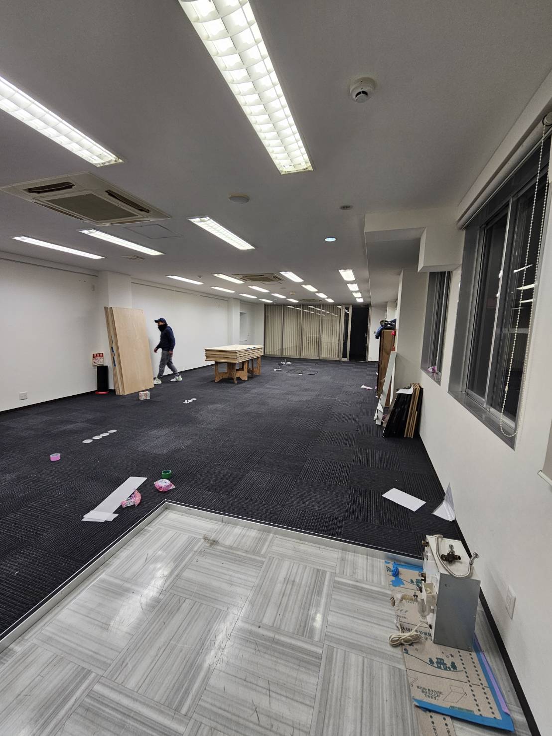 京都事務所〜美容室改装工事 2