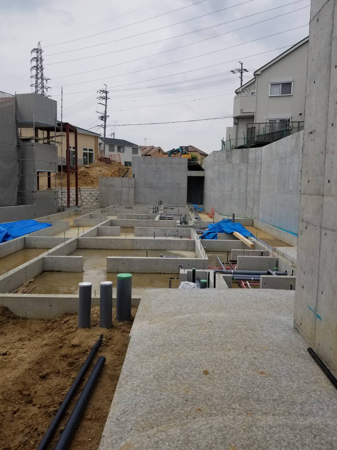 老人ホーム新築 大工工事 3