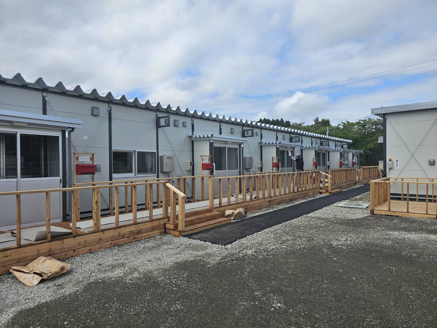 能登半島震災復興工事　仮設住宅工事　輪島・珠洲