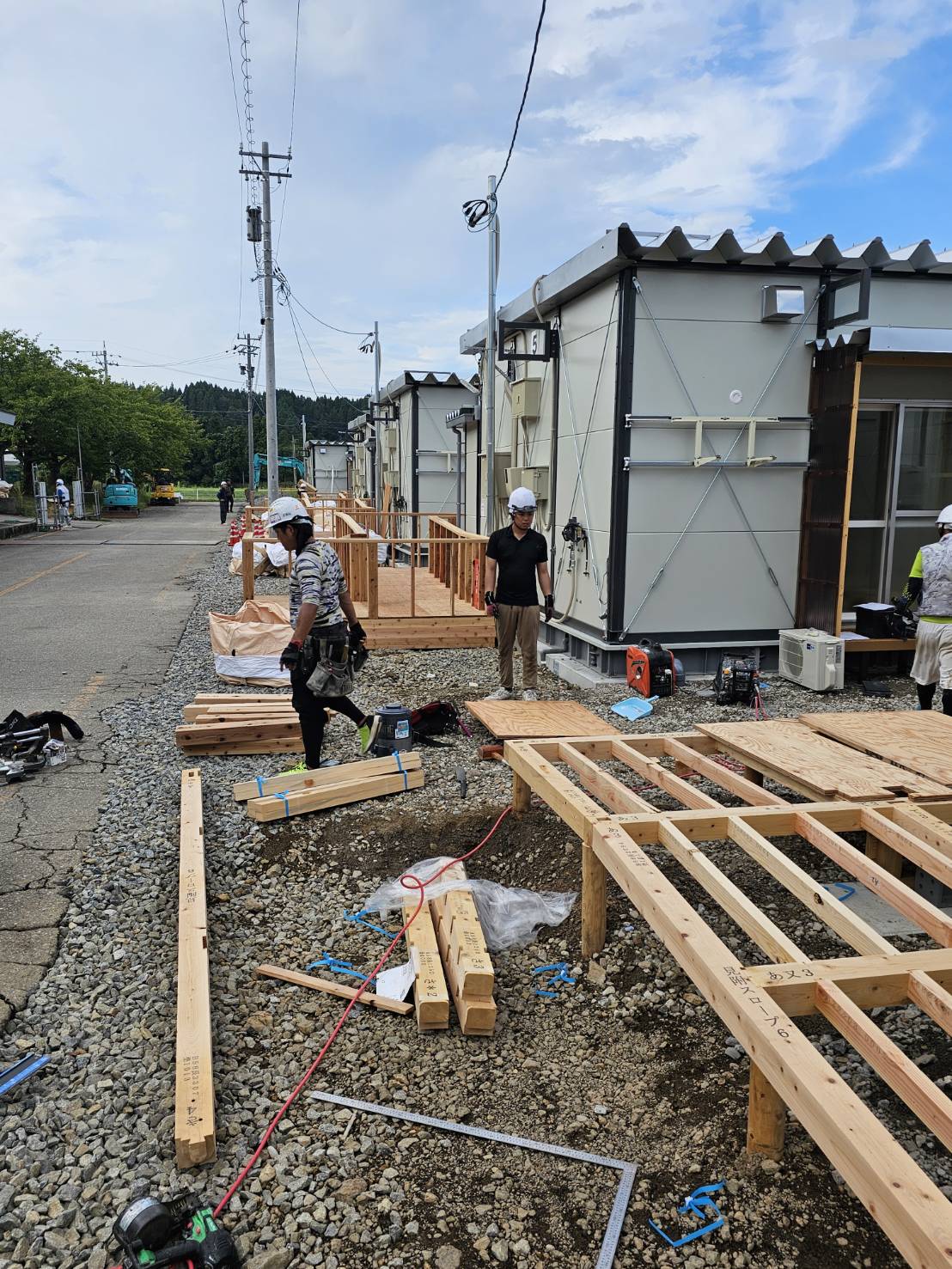 能登半島震災復興工事　仮設住宅工事　輪島・珠洲 4